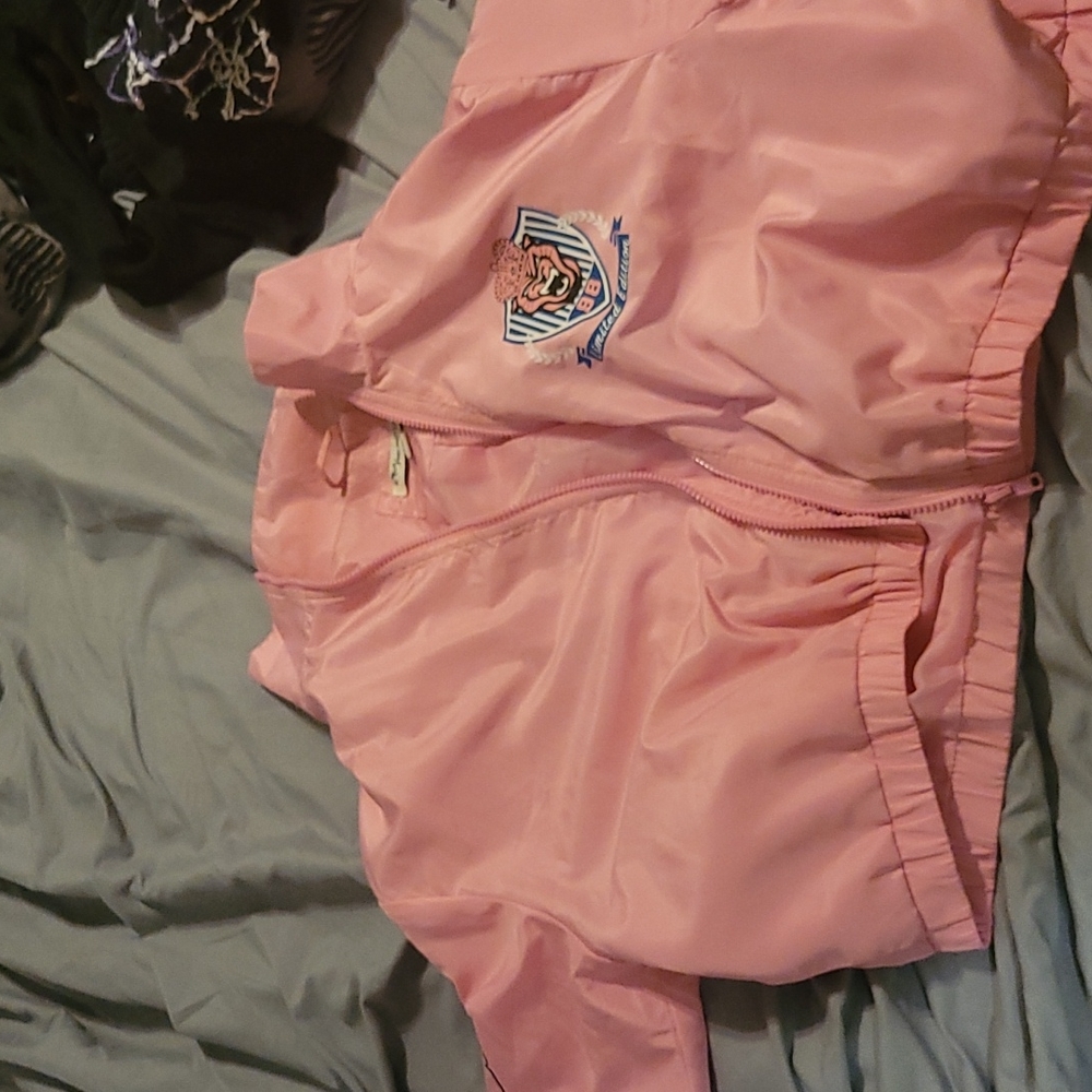 Pink Vune and Valley Cropped Jacket